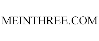 MEINTHREE.COM