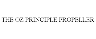 THE OZ PRINCIPLE PROPELLER