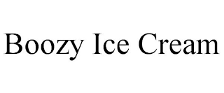 BOOZY ICE CREAM