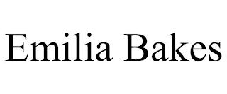 EMILIA BAKES