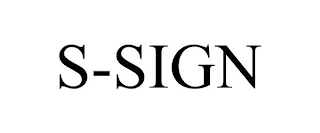 S-SIGN