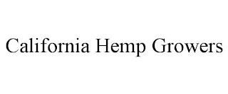 CALIFORNIA HEMP GROWERS