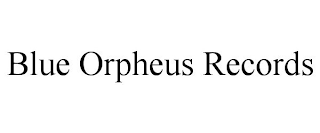 BLUE ORPHEUS RECORDS