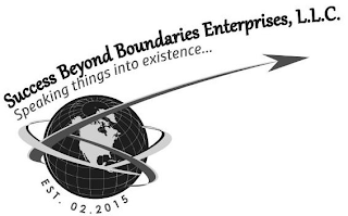 SUCCESS BEYOND BOUNDARIES ENTERPRISES, L.L.C. SPEAKING THINGS INTO EXISTENCE... EST. 02.2015