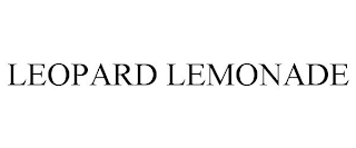 LEOPARD LEMONADE