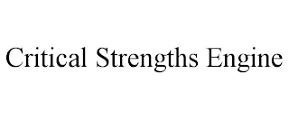 CRITICAL STRENGTHS ENGINE