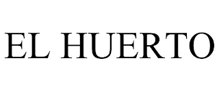 EL HUERTO