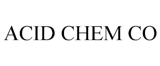 ACID CHEM CO