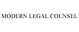 MODERN LEGAL COUNSEL