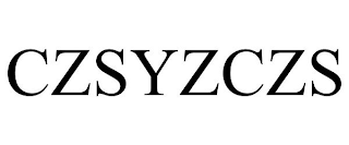 CZSYZCZS