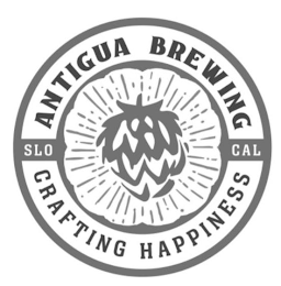 SLO CAL ANTIGUA BREWING CRAFTING HAPPINESS