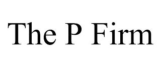 THE P FIRM