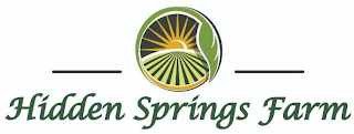 HIDDEN SPRINGS FARM