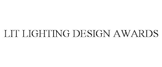 LIT LIGHTING DESIGN AWARDS