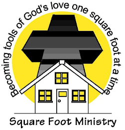 BECOMING TOOLS OF GOD'S LOVE ONE SQUAREFOOT AT A TIME SQUARE FOOT MINISTRY