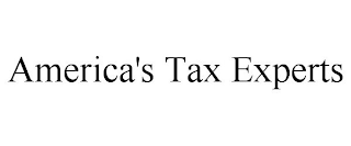 AMERICA'S TAX EXPERTS