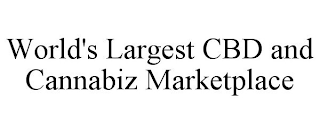 WORLD'S LARGEST CBD AND CANNABIZ MARKETPLACE