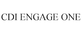 CDI ENGAGE ONE