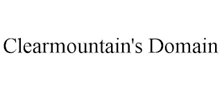 CLEARMOUNTAIN'S DOMAIN