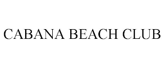 CABANA BEACH CLUB