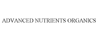 ADVANCED NUTRIENTS ORGANICS