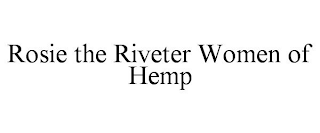 ROSIE THE RIVETER WOMEN OF HEMP