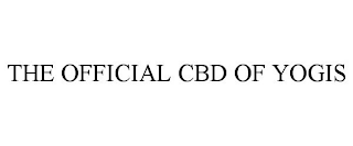 THE OFFICIAL CBD OF YOGIS