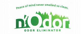 N'ODOR ODOR ELIMINATOR PEACE OF MIND NEVER SMELLED SO CLEAN