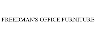 FREEDMAN'S OFFICE FURNITURE