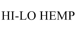 HI-LO HEMP