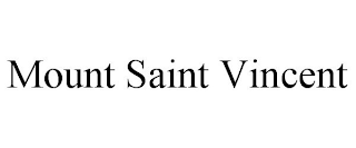 MOUNT SAINT VINCENT