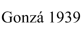 GONZÁ 1939