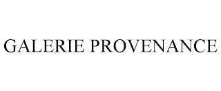 GALERIE PROVENANCE