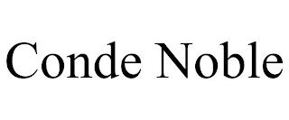 CONDE NOBLE