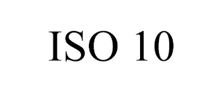 ISO 10