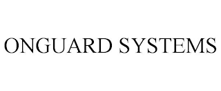 ONGUARD SYSTEMS