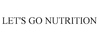 LET'S GO NUTRITION