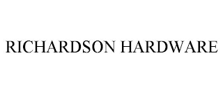 RICHARDSON HARDWARE