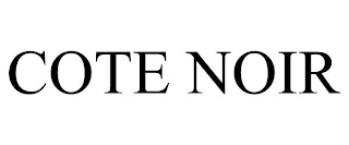 COTE NOIR