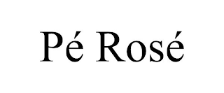 PÉ ROSÉ