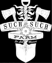 SUCH AND SUCH FARM DE SOTO MISSOURI