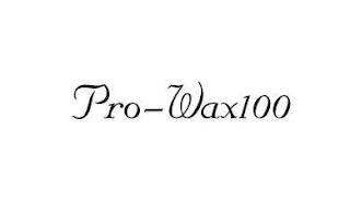 PRO-WAX100