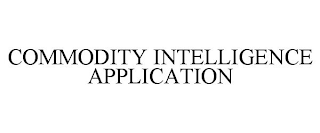 COMMODITY INTELLIGENCE APPLICATION