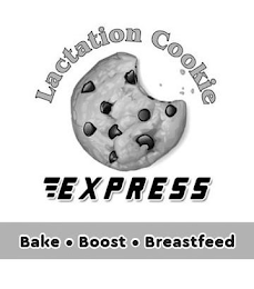 LACTATION COOKIE EXPRESS BAKE · BOOST · BREASTFEED