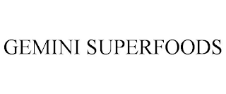 GEMINI SUPERFOODS