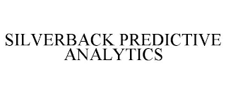 SILVERBACK PREDICTIVE ANALYTICS