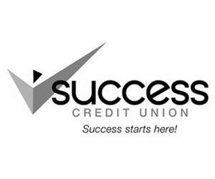 SUCCESS CREDIT UNION SUCCESS STARTS HERE!