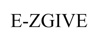 E-ZGIVE