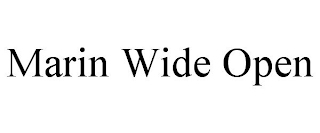 MARIN WIDE OPEN