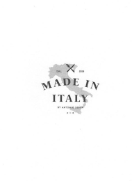 DAL. 2018 MADE IN ITALY BY ANTONIO SESSA